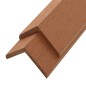 vidaXL Winkelleisten 5 Stk. WPC 170 cm Hellbraun vidaXL Winkelleisten 5 Stk. WPC 170 cm Hellbraun