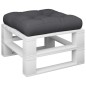 Palettenkissen Schwarz 60x60x12 cm Stoff Palettenkissen Schwarz 60x60x12 cm Stoff