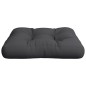 Palettenkissen Schwarz 60x60x12 cm Stoff Palettenkissen Schwarz 60x60x12 cm Stoff