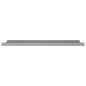 vidaXL Bilderleisten 2 Stk. Grau 80x9x3 cm MDF vidaXL Bilderleisten 2 Stk. Grau 80x9x3 cm MDF
