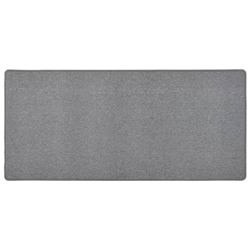 vidaXL Teppichläufer Dunkelgrau 50x100 cm vidaXL Teppichläufer Dunkelgrau 50x100 cm
