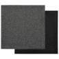 vidaXL Teppichfliesen 20 Stk. 5 m² 50x50 cm Anthrazit vidaXL Teppichfliesen 20 Stk. 5 m² 50x50 cm Anthrazit