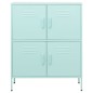 vidaXL Lagerschrank Minzgrün 80x35x101,5 cm Stahl vidaXL Lagerschrank Minzgrün 80x35x101,5 cm Stahl