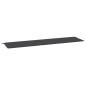 vidaXL Gartenbank-Auflage Schwarz 200x50x3 cm Oxford-Gewebe vidaXL Gartenbank-Auflage Schwarz 200x50x3 cm Oxford-Gewebe