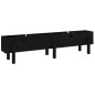 vidaXL Hochbeet Schwarz 160x30x38 cm Massivholz Kiefer vidaXL Hochbeet Schwarz 160x30x38 cm Massivholz Kiefer