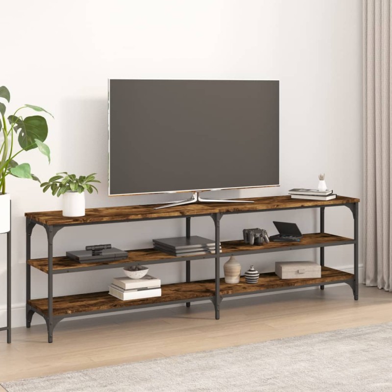 vidaXL TV-Schrank Räuchereiche 160x30x50 cm Holzwerkstoff vidaXL TV-Schrank Räuchereiche 160x30x50 cm Holzwerkstoff