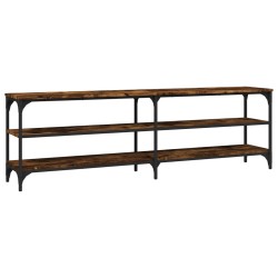 vidaXL TV-Schrank Räuchereiche 160x30x50 cm Holzwerkstoff