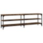 vidaXL TV-Schrank Räuchereiche 160x30x50 cm Holzwerkstoff vidaXL TV-Schrank Räuchereiche 160x30x50 cm Holzwerkstoff