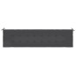 vidaXL Gartenbank-Auflage Schwarz 200x50x3 cm Oxford-Gewebe vidaXL Gartenbank-Auflage Schwarz 200x50x3 cm Oxford-Gewebe
