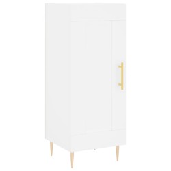 vidaXL Sideboard Weiß 34,5x34x90 cm Holzwerkstoff