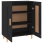 vidaXL Sideboard Schwarz 69,5x34x90 cm Holzwerkstoff vidaXL Sideboard Schwarz 69,5x34x90 cm Holzwerkstoff