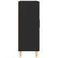 vidaXL Sideboard Schwarz 69,5x34x90 cm Holzwerkstoff vidaXL Sideboard Schwarz 69,5x34x90 cm Holzwerkstoff