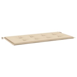 vidaXL Gartenbank-Auflage Beige 120x50x3 cm Oxford-Gewebe