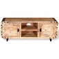 vidaXL TV-Schrank Raues Mangoholz 120 x 30 x 50 cm vidaXL TV-Schrank Raues Mangoholz 120 x 30 x 50 cm