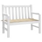 vidaXL Gartenbank-Auflage Beige 120x50x3 cm Oxford-Gewebe vidaXL Gartenbank-Auflage Beige 120x50x3 cm Oxford-Gewebe