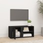 vidaXL TV-Schrank Schwarz 80x31,5x36 cm Holzwerkstoff vidaXL TV-Schrank Schwarz 80x31,5x36 cm Holzwerkstoff
