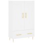 vidaXL Highboard Weiß 69,5x31x115 cm Holzwerkstoff vidaXL Highboard Weiß 69,5x31x115 cm Holzwerkstoff