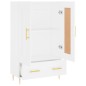 vidaXL Highboard Weiß 69,5x31x115 cm Holzwerkstoff vidaXL Highboard Weiß 69,5x31x115 cm Holzwerkstoff