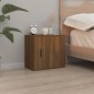 vidaXL Wand-Nachttische 2 Stk. Braun Eichen-Optik 50x30x47 cm vidaXL Wand-Nachttische 2 Stk. Braun Eichen-Optik 50x30x47 cm