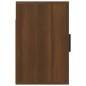 vidaXL Wand-Nachttische 2 Stk. Braun Eichen-Optik 50x30x47 cm vidaXL Wand-Nachttische 2 Stk. Braun Eichen-Optik 50x30x47 cm