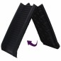 vidaXL Hunderampe Klappbar Schwarz 155,5x40x15,5 cm vidaXL Hunderampe Klappbar Schwarz 155,5x40x15,5 cm