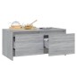 vidaXL Couchtisch Grau Sonoma 90x50x41,5 cm Holzwerkstoff vidaXL Couchtisch Grau Sonoma 90x50x41,5 cm Holzwerkstoff