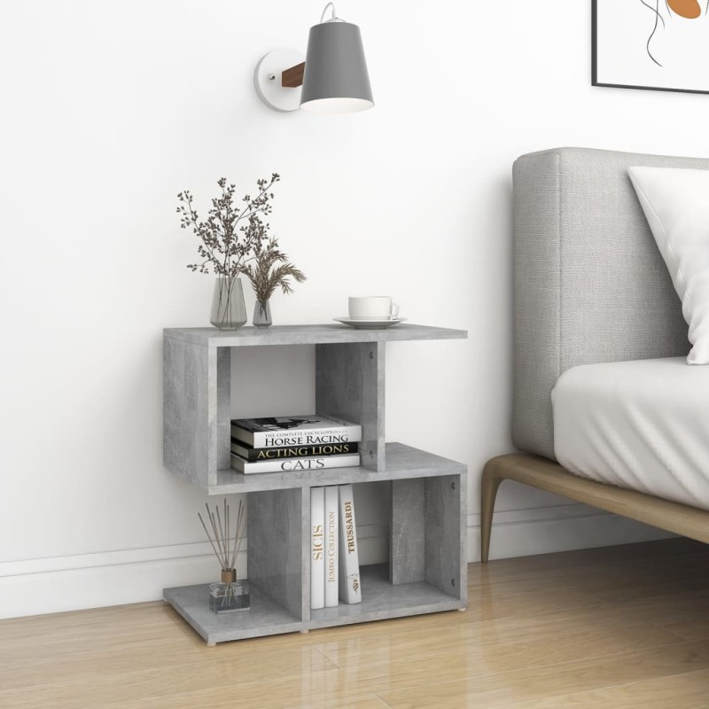 vidaXL Nachttische 2 Stk. Betongrau 50x30x51,5 cm Holzwerkstoff vidaXL Nachttische 2 Stk. Betongrau 50x30x51,5 cm Holzwerkstoff