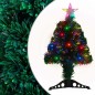 vidaXL Künstlicher Weihnachtsbaum mit Ständer/LED 64 cm Glasfaser vidaXL Künstlicher Weihnachtsbaum mit Ständer/LED 64 cm Glasfaser