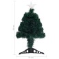 vidaXL Künstlicher Weihnachtsbaum mit Ständer/LED 64 cm Glasfaser vidaXL Künstlicher Weihnachtsbaum mit Ständer/LED 64 cm Glasfaser