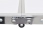 Campingtisch zusammenklappbar höhenverstellbar Aluminium 240 x 60 cm Campingtisch zusammenklappbar höhenverstellbar Aluminium 240 x 60 cm