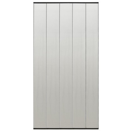 vidaXL Insektenschutz für Türen 5-tlg. Netzvorhang Schwarz 120x240 cm
