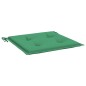 Gartenstuhl-Kissen 2 Stk. Grün 50x50x3 cm Oxford-Gewebe Gartenstuhl-Kissen 2 Stk. Grün 50x50x3 cm Oxford-Gewebe