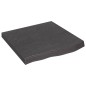vidaXL Tischplatte Dunkelgrau 60x60x6 cm Massivholz Eiche Behandelt vidaXL Tischplatte Dunkelgrau 60x60x6 cm Massivholz Eiche Behandelt