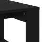 vidaXL Couchtisch Schwarz 102x50x35 cm Holzwerkstoff vidaXL Couchtisch Schwarz 102x50x35 cm Holzwerkstoff
