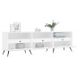 vidaXL TV-Schrank Weiß 150x30x44,5 cm Holzwerkstoff vidaXL TV-Schrank Weiß 150x30x44,5 cm Holzwerkstoff