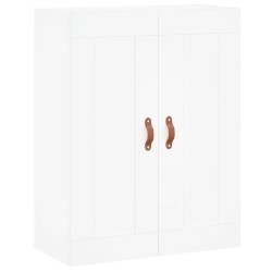 vidaXL Wandschrank Weiß 69,5x34x90 cm Holzwerkstoff