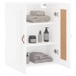 vidaXL Wandschrank Weiß 69,5x34x90 cm Holzwerkstoff vidaXL Wandschrank Weiß 69,5x34x90 cm Holzwerkstoff
