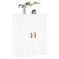 vidaXL Wandschrank Weiß 69,5x34x90 cm Holzwerkstoff vidaXL Wandschrank Weiß 69,5x34x90 cm Holzwerkstoff