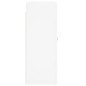 vidaXL Wandschrank Weiß 69,5x34x90 cm Holzwerkstoff vidaXL Wandschrank Weiß 69,5x34x90 cm Holzwerkstoff