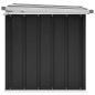 vidaXL Gartenbox Anthrazit 129 x 67 x 65 cm vidaXL Gartenbox Anthrazit 129 x 67 x 65 cm