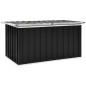 vidaXL Gartenbox Anthrazit 129 x 67 x 65 cm vidaXL Gartenbox Anthrazit 129 x 67 x 65 cm