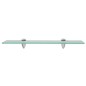vidaXL Schwebendes Regal Glas 50x20 cm 8 mm vidaXL Schwebendes Regal Glas 50x20 cm 8 mm