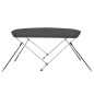 vidaXL 2-Bow Bimini Top Anthrazit 150x120x110 cm vidaXL 2-Bow Bimini Top Anthrazit 150x120x110 cm