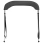 vidaXL 2-Bow Bimini Top Anthrazit 150x120x110 cm vidaXL 2-Bow Bimini Top Anthrazit 150x120x110 cm