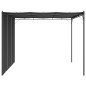 vidaXL Gartenpavillon mit Seitenvorhang 3x3x2,25 m Anthrazit vidaXL Gartenpavillon mit Seitenvorhang 3x3x2,25 m Anthrazit