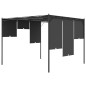vidaXL Gartenpavillon mit Seitenvorhang 3x3x2,25 m Anthrazit vidaXL Gartenpavillon mit Seitenvorhang 3x3x2,25 m Anthrazit