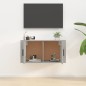 vidaXL TV-Wandschrank Betongrau 80x34,5x40 cm vidaXL TV-Wandschrank Betongrau 80x34,5x40 cm