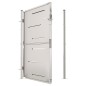 vidaXL Gartentor 100x150 cm Edelstahl vidaXL Gartentor 100x150 cm Edelstahl