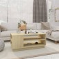 vidaXL Couchtisch Sonoma-Eiche 102x55x43 cm Holzwerkstoff vidaXL Couchtisch Sonoma-Eiche 102x55x43 cm Holzwerkstoff