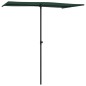 vidaXL Sonnenschirm mit Aluminium-Mast 180 x 110 cm Grün vidaXL Sonnenschirm mit Aluminium-Mast 180 x 110 cm Grün